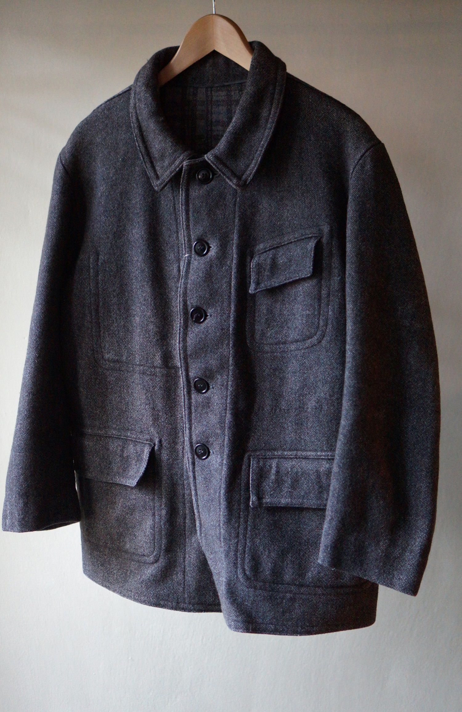 50's French Wool Jacket Made By Pascal - jam-clothing