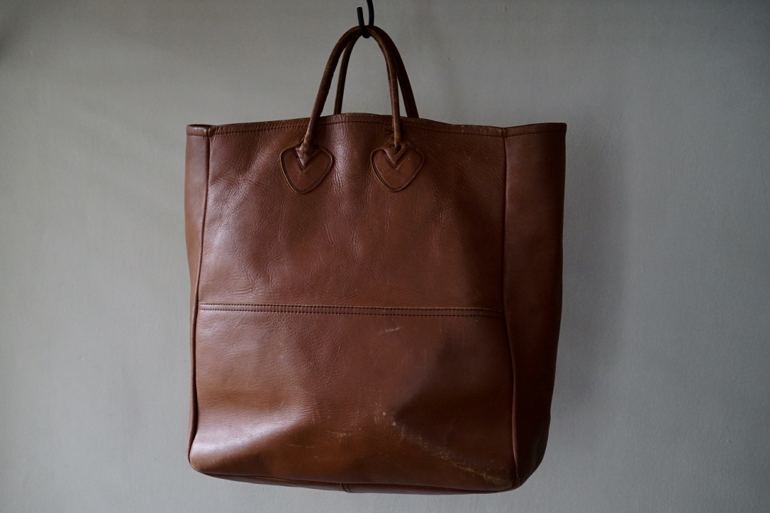 80s LL BEAN Leather Tote Bag - jam-clothing